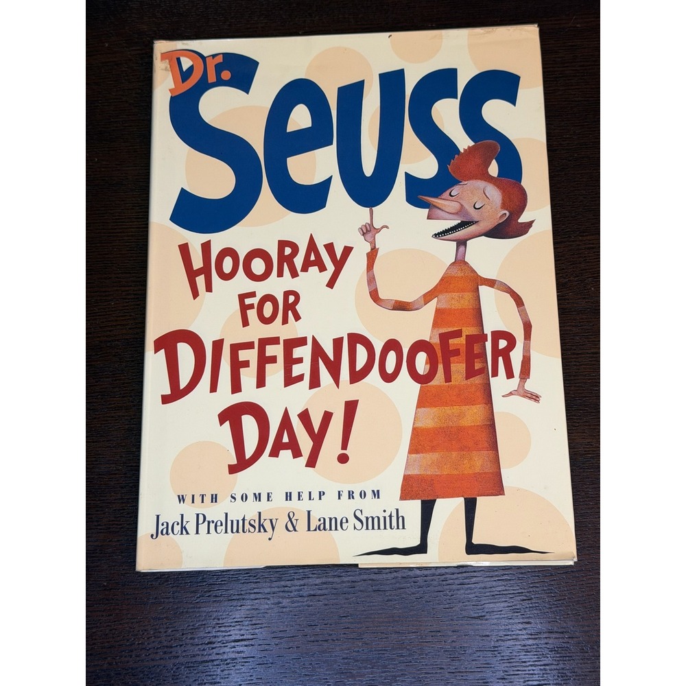 Dr. Seuss Hooray For Diffendoofer Day Hardcover Book Jack Prelutsky Lane Smith